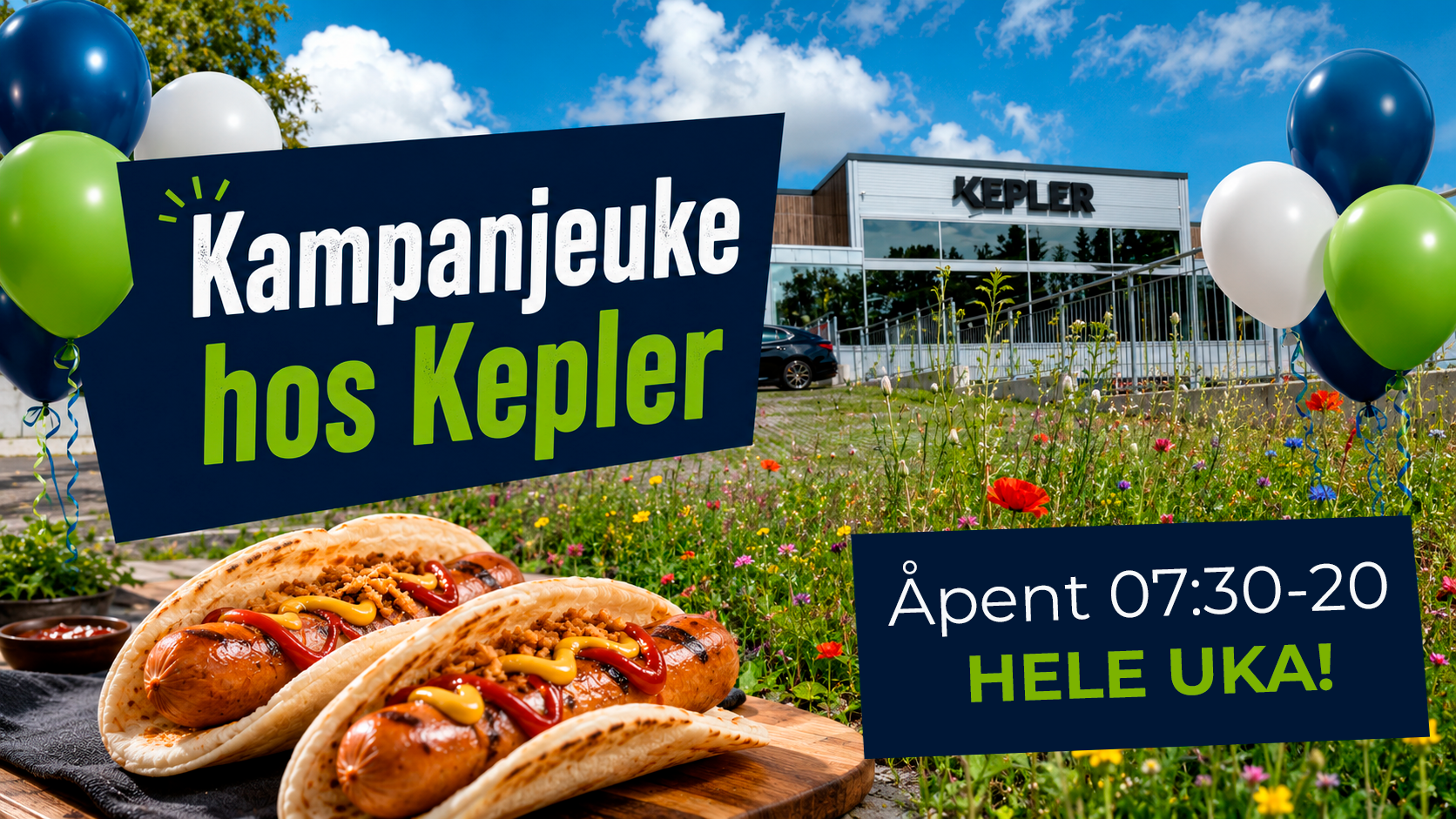 Kampanjeuke 8.-12. juni - gjør bilen sommerklar